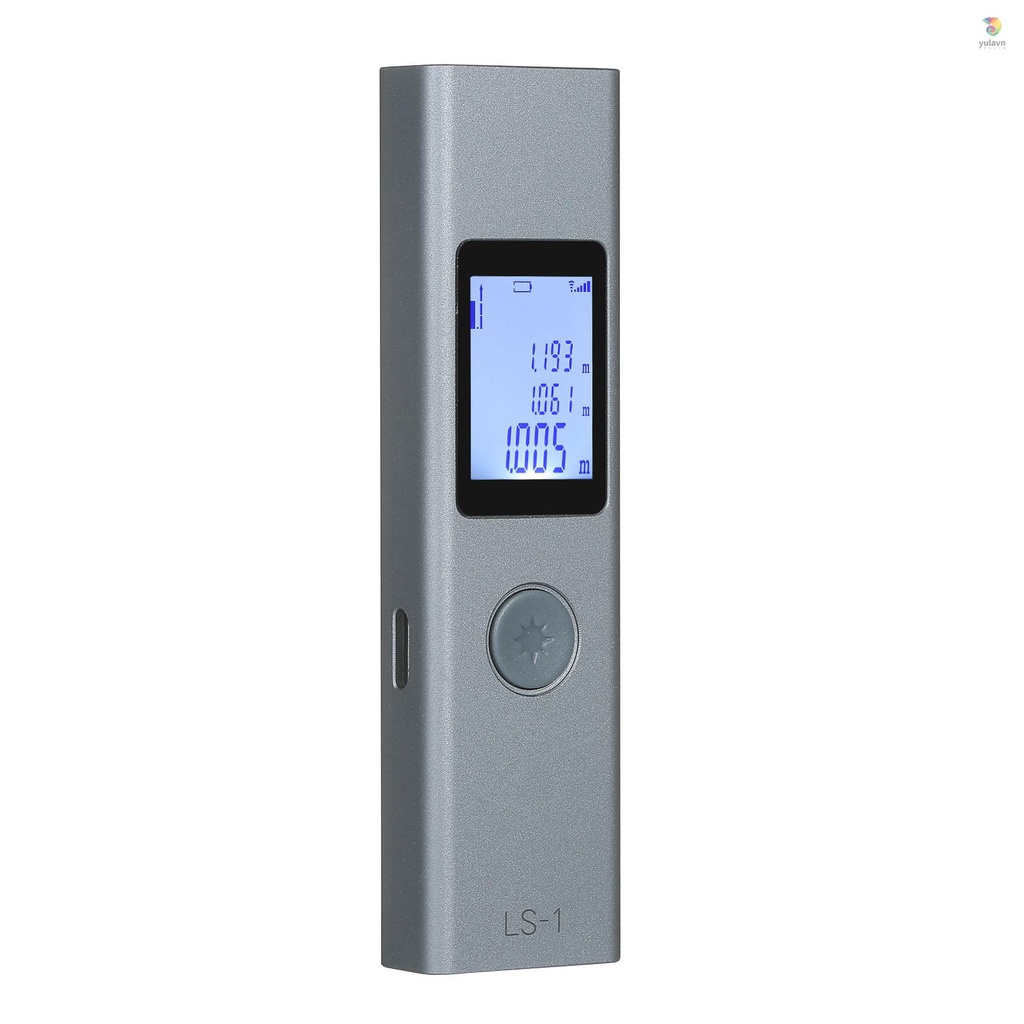 Máy Đo Khoảng Cách Kỹ Thuật Số Bằng Laser Cầm Tay 25m Có Màn Hình LCD