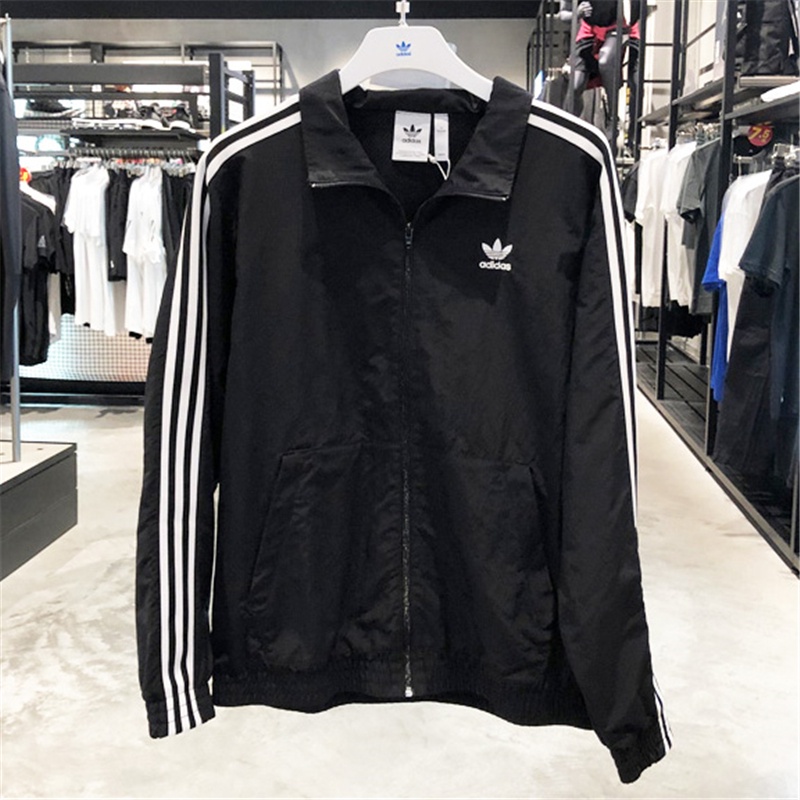 Áo Khoác Thể Thao Adidas Chính Hãng 100% Chống Nắng Có Khóa Kéo Cho Nam Và Nữ ED6092