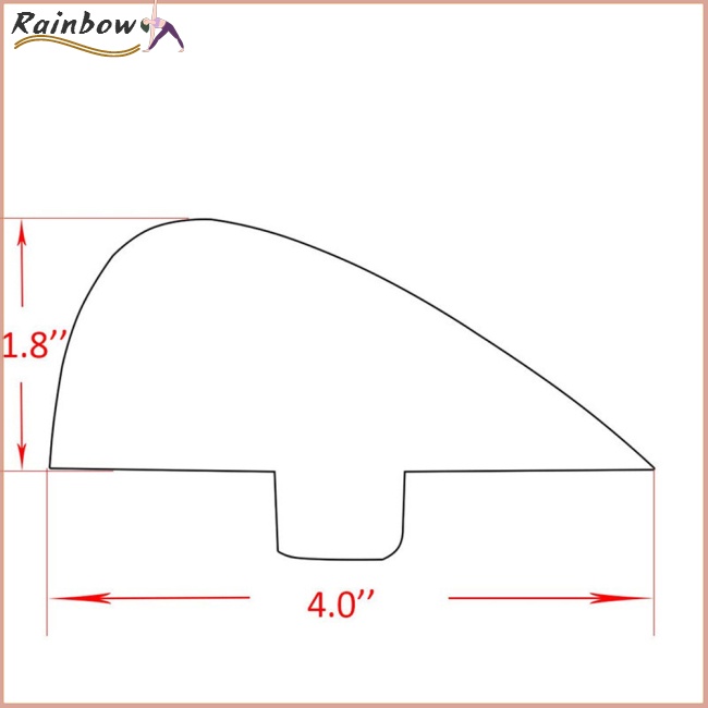 [COD] Vây Cá Hoạt Hình Bằng Sợi Thủy Tinh Chuyên Dụng Cho Lướt Sóng Thể Thao Dưới Nước
