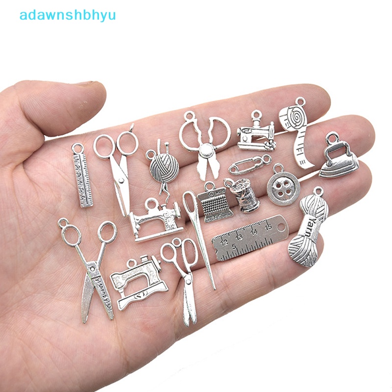 Set 18 Mặt Vòng cổ Hình Chữ Ch Làm Trang Sức Thủ Công DIY Cho Nam Nữ