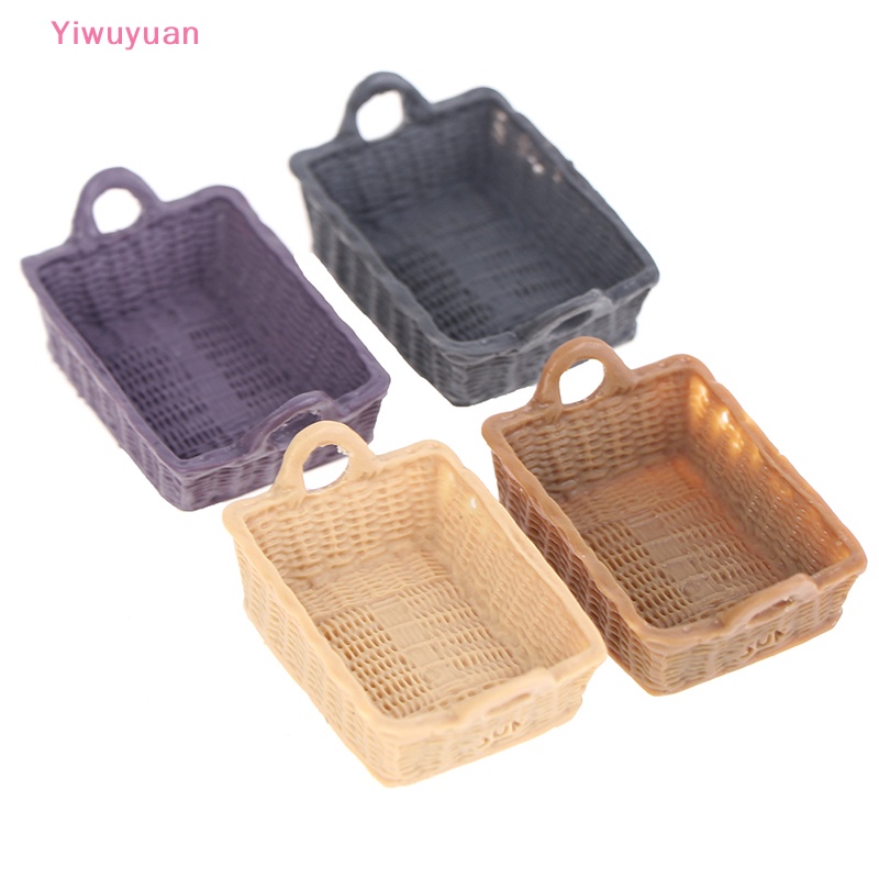 Giỏ NhựA Mini Đồ Chơi Cho Nhà BúP Bê Tỷ Lệ 1 / 12 MớI