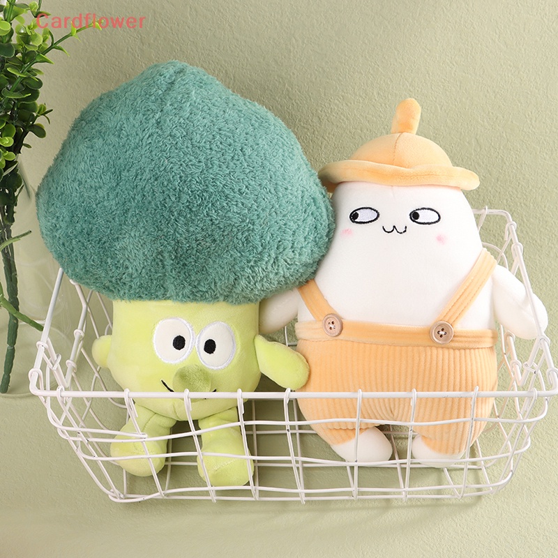 Búp Bê Nhồi Bông Hình Rau Củ Dễ Thương Mới