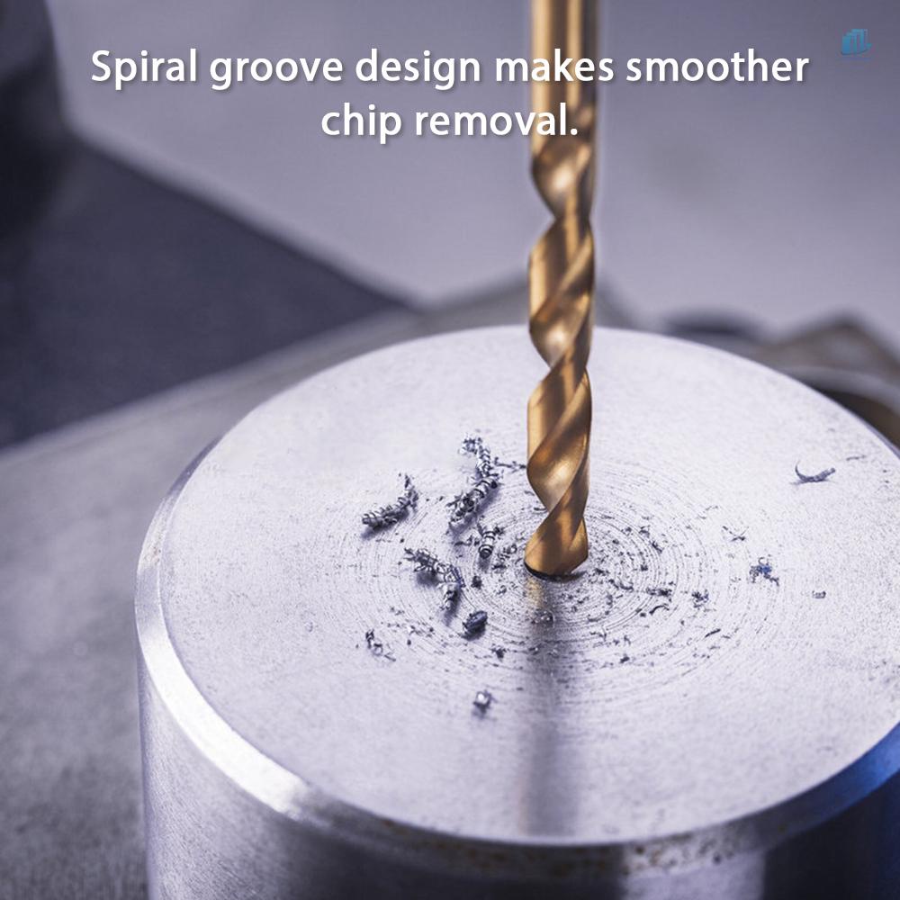 Bộ 99 Mũi Khoan Tốc Độ Cao Bằng Thép Titan Không Gỉ s2mwvn 1.5mm-10mm