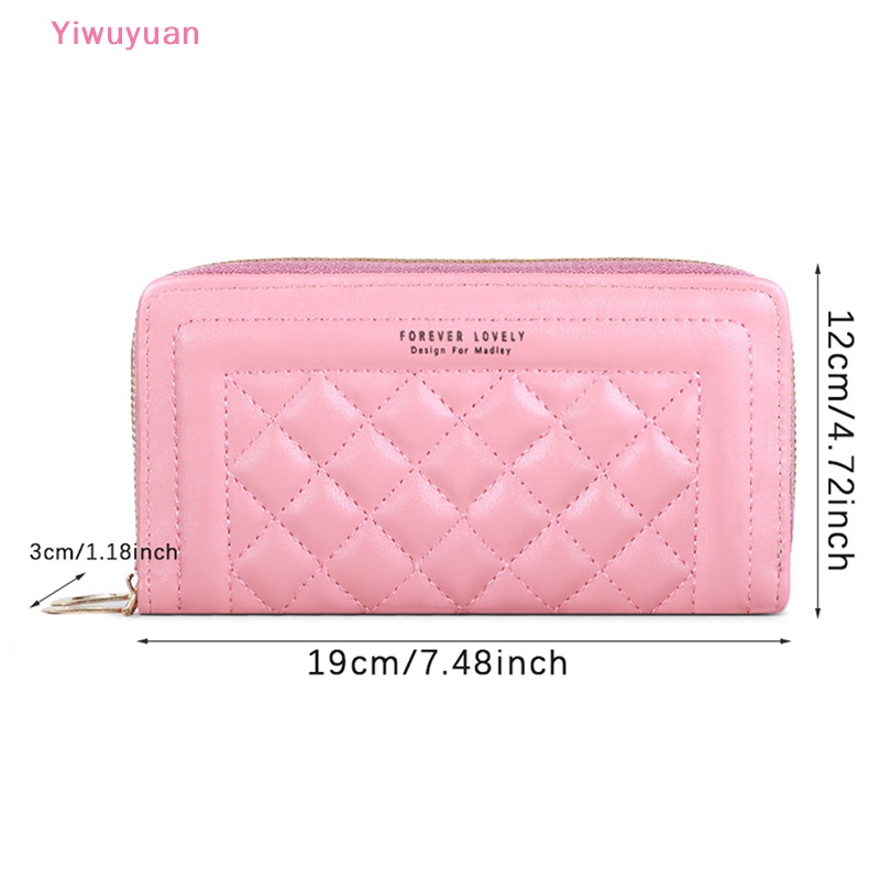 Ví Nữ Dáng Dài Có Khóa Kéo Đôi Cỡ Lớn Mới