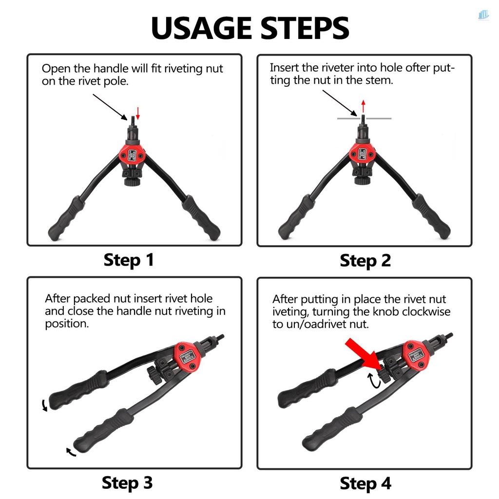 Máy Đinh Tán Cầm Tay BT-605 Với Đai Ốc M3-M105