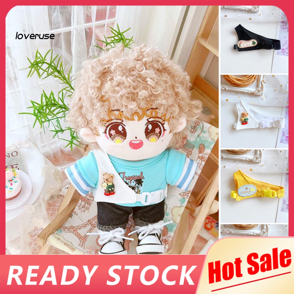 Áo Khoác Họa Tiết Hoạt Hình Đáng Yêu Cho Búp Bê 20cm