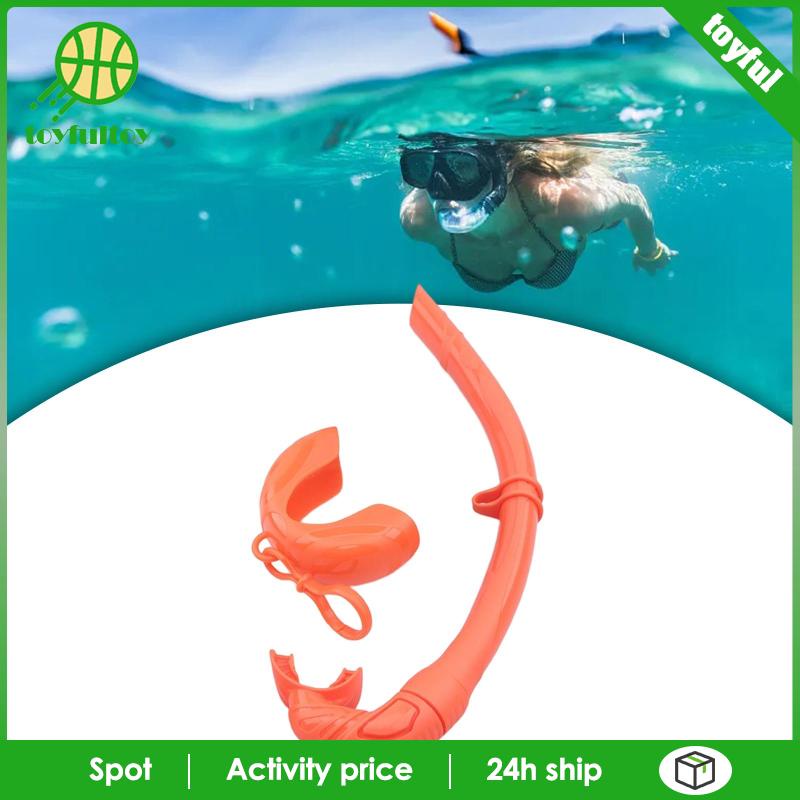 Ống Thở Lặn Hình Chữ J Linh Hoạt Có Thể Gập Lại Cho Người Lớn