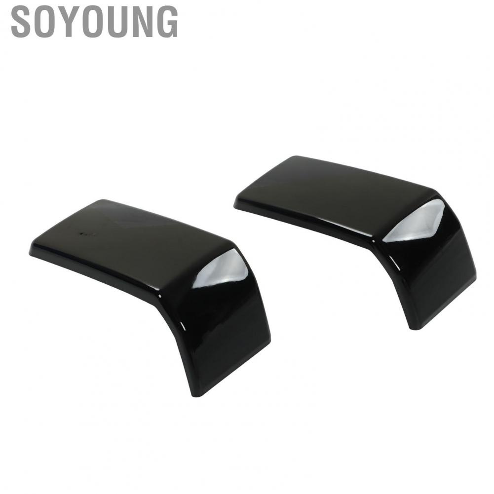 Soyoung Front Bumper Decoration Trim  Car Exterior Accessories Glossy Black Bumper Decoration  Wearproof Colorfast  for G-Class AMG G63 2019-2020
