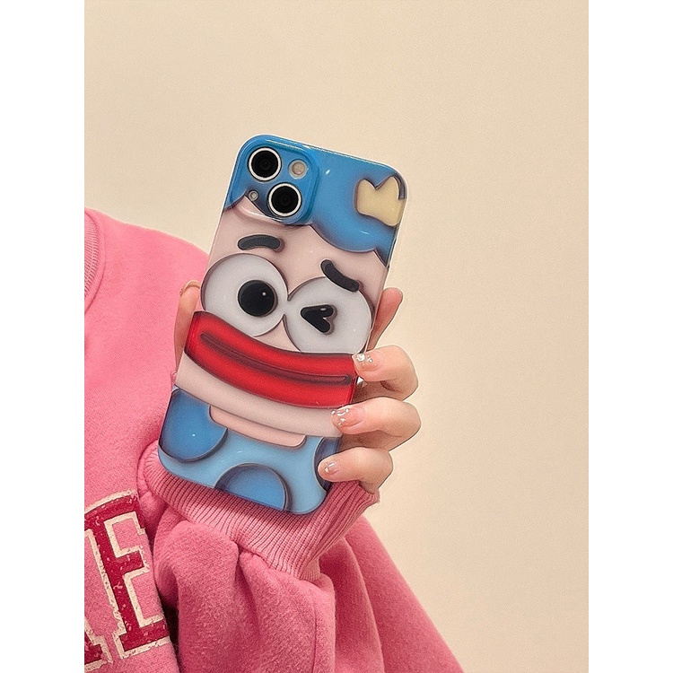 Ốp Điện Thoại Họa Tiết Hoạt Hình Mắt To Dễ Thương HC5D Cho Iphone 8p7 13 11 14Promax