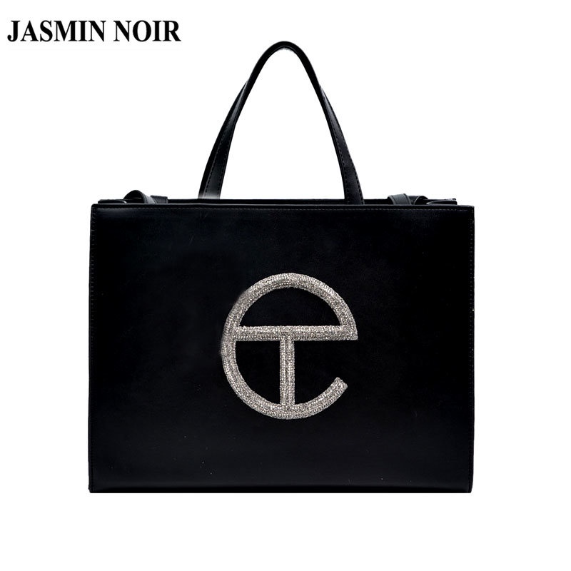 Túi Xách JASMIN NOIR Da PU Cỡ Lớn Thiết Kế Đơn Giản Thời Trang Cho Nữ