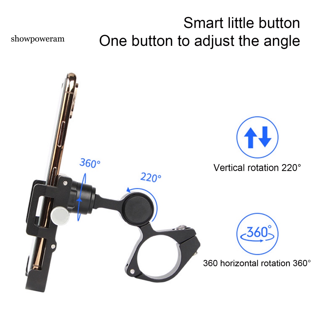 1 Bộ Giá Đỡ Điện Thoại Bằng Hợp Kim Nhôm Siêu Nhẹ Tiện Dụng Cho Xe Đạp MTB