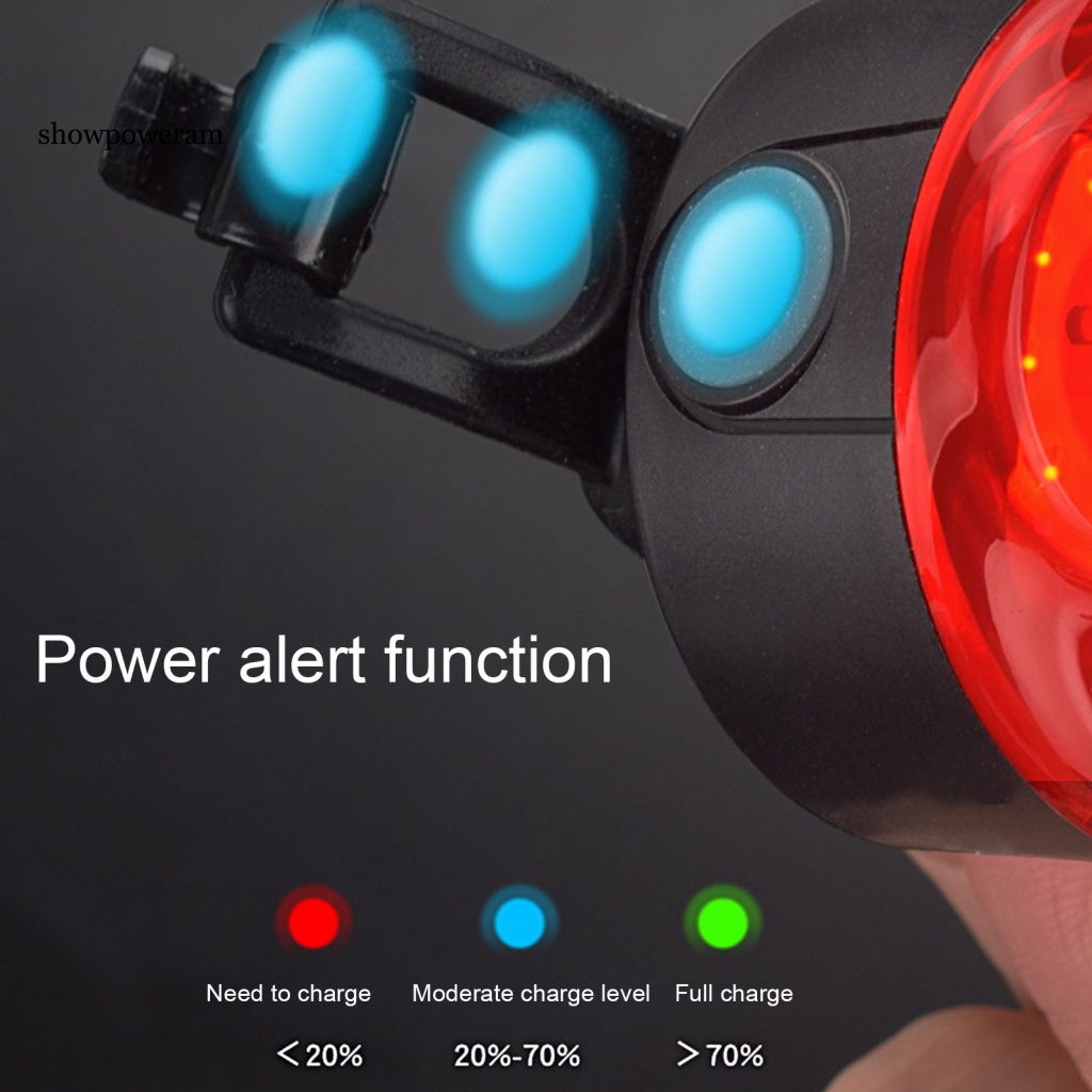 Đèn Cảnh Báo Chống Rách Độ Sáng Cao Có Thể Tháo Rời Gắn Đuôi Xe Đạp Leo Núi