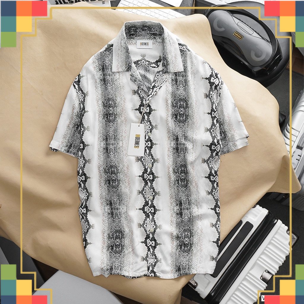SHOP QAXK - Áo sơ mi bông họa tiết vui tươi mùa hè sôi động , dòng sơ mi hoa bông cặp đôi nhóm - SMUN6 - CHUẨN ĐẸP