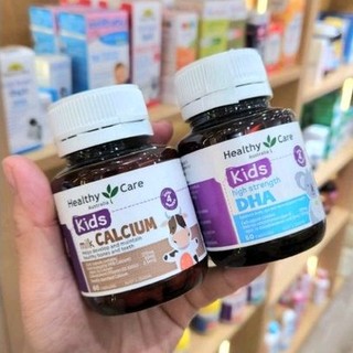 Canxi Sữa Milk Calcium Healthy Care 60 viên - Xuất xứ Úc