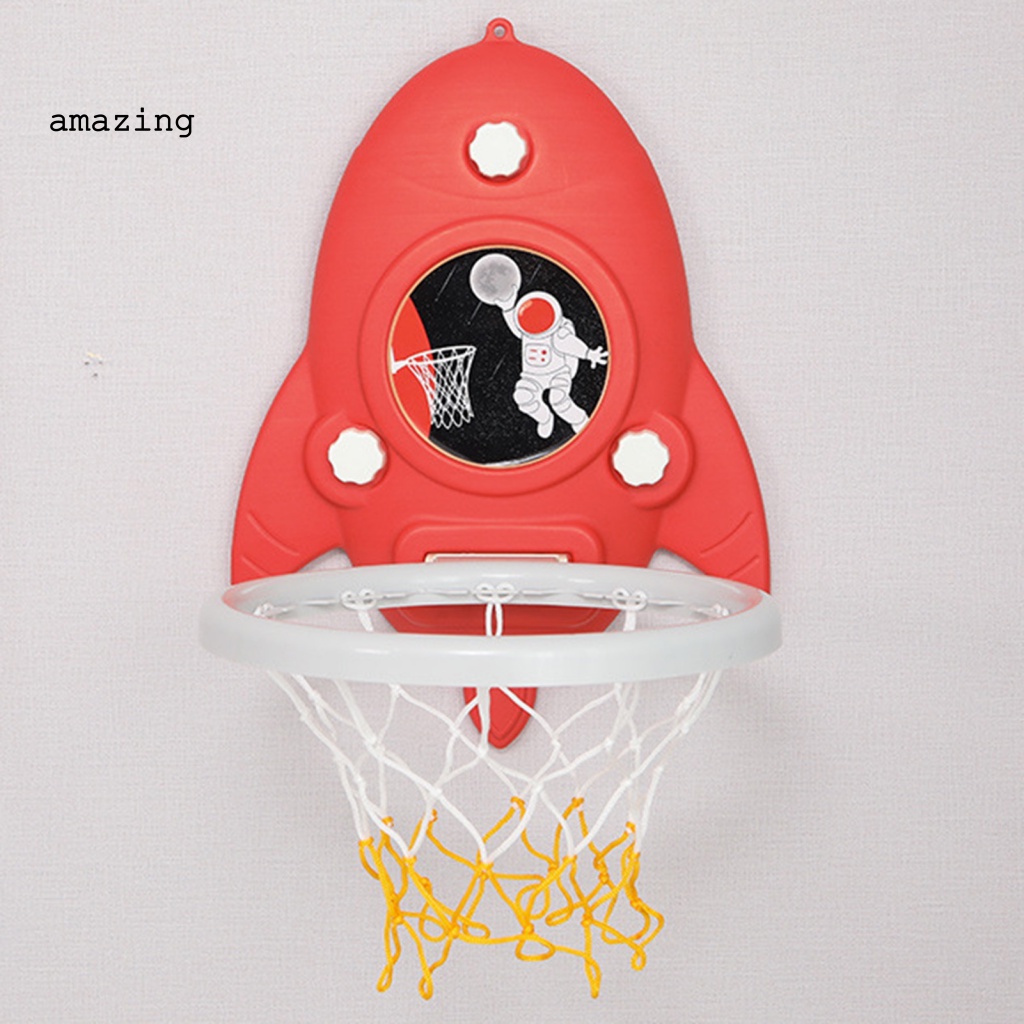 Bộ Bảng Chơi Bóng Rổ Trong Nhà Thiết Kế Cốc Hút Chắc Chắn Cho Trẻ Em