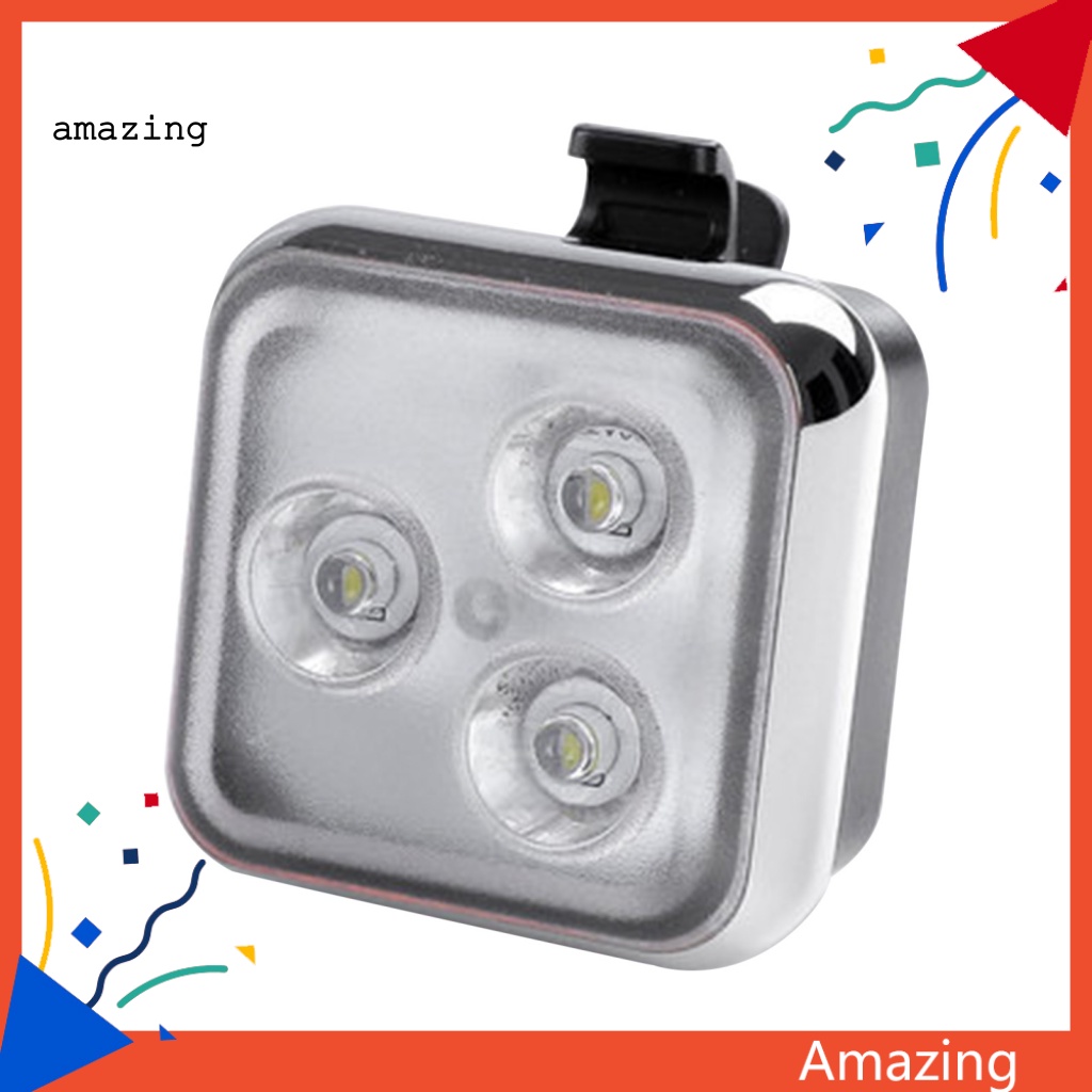 Đèn Cảnh Báo An Toàn Siêu Sáng Có Thể Sạc Lại Cho Xe Đạp MTB