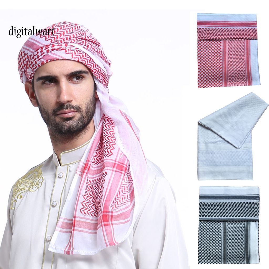 Kỹ Thuật Số| Khăn Choàng Cổ Phong Cách Retro Nhiều Màu Sắc Thoáng Khí Cho Nam