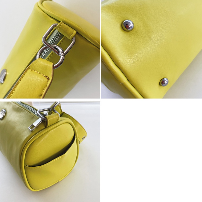 Túi Đeo Chéo Bằng Da pu Màu Trơn Phong Cách retro Thời Trang 2023 Mới