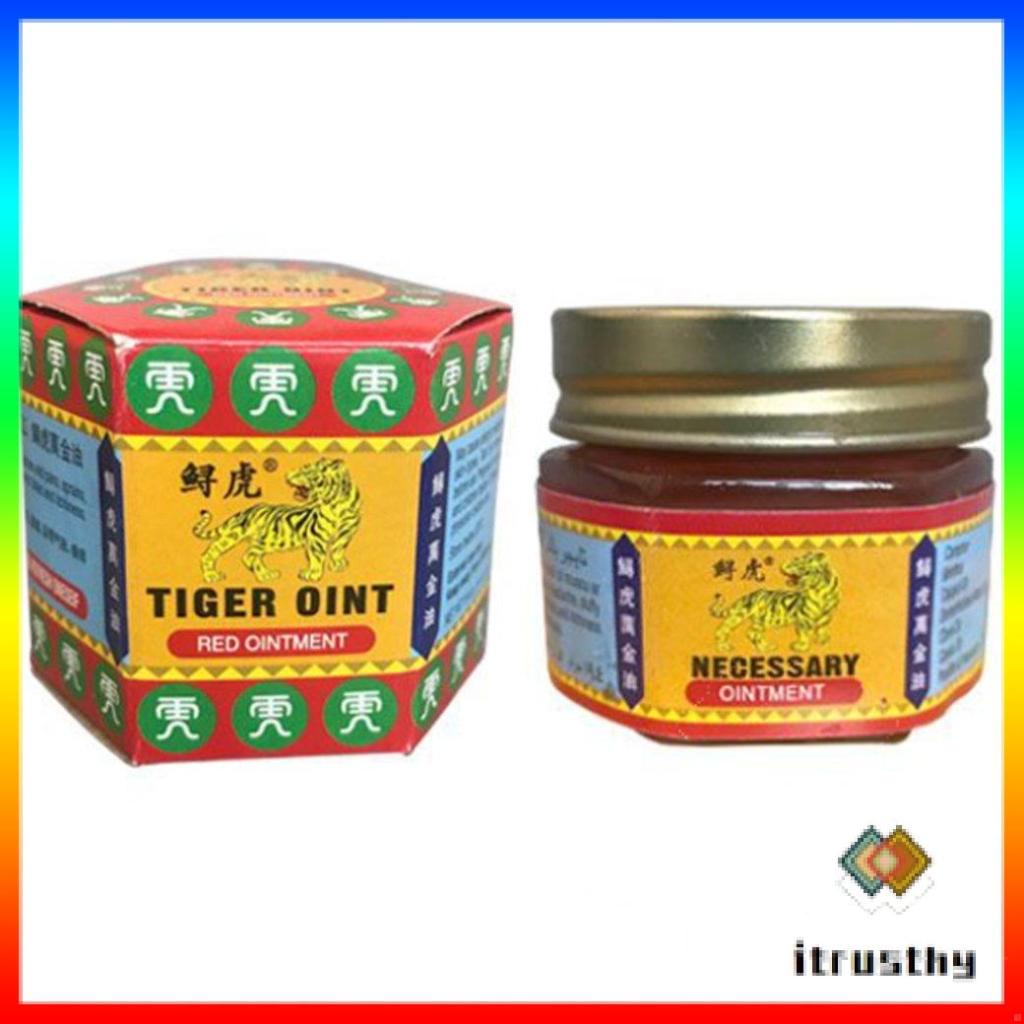 Natural Formula Red White Tiger Balm Ointment Muscle Pain Relief Soothe Itchy