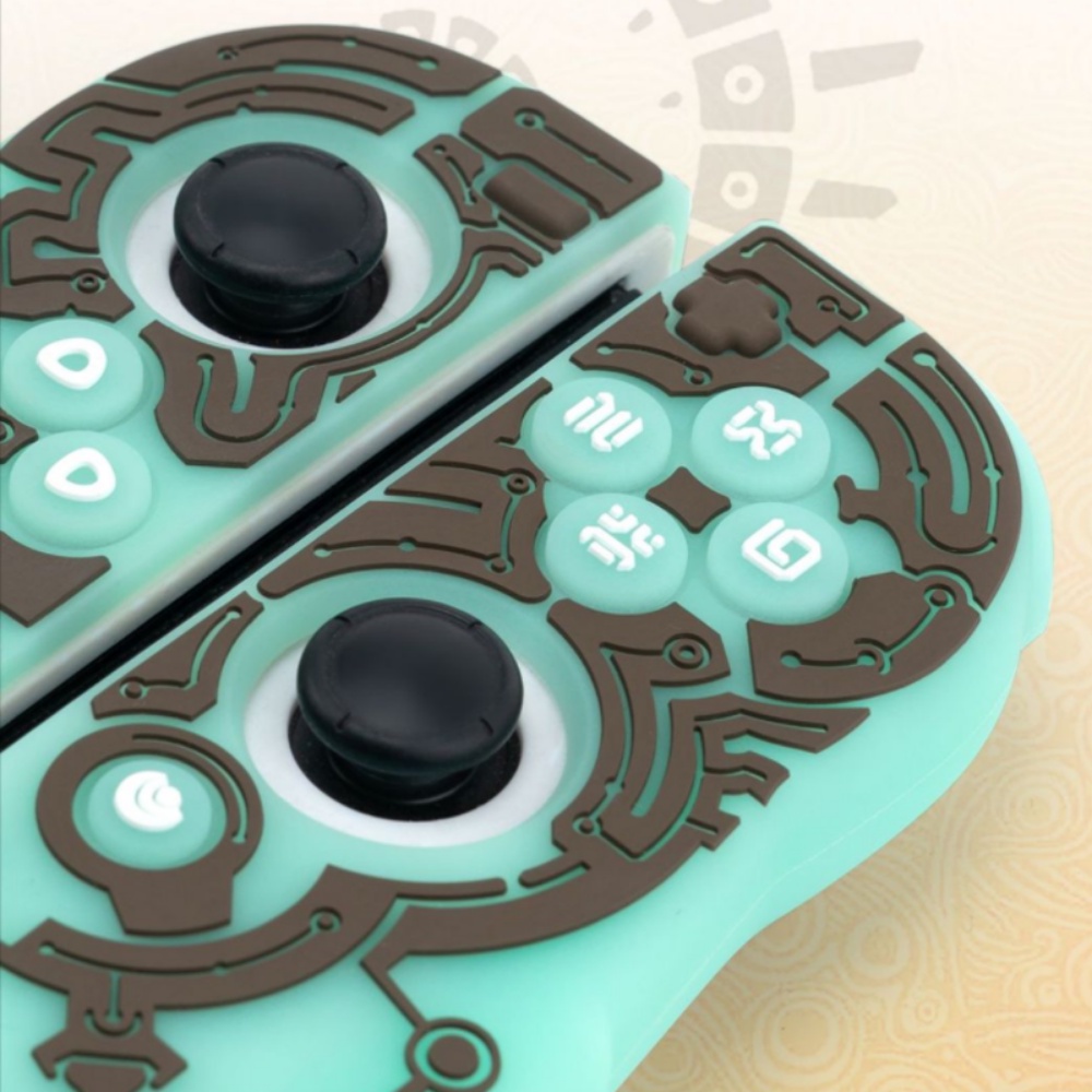 Ốp Bảo Vệ Máy Chơi Game Nintendo Switch &amp; Switch Oled Cứng Cáp 9H Hình Zelda Tears of the Kingdom Kính