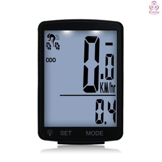 Đồng hồ đo tốc độ không dây màn hình lcd 2.8inch 19inch chống nước đa năng cho xe đạp