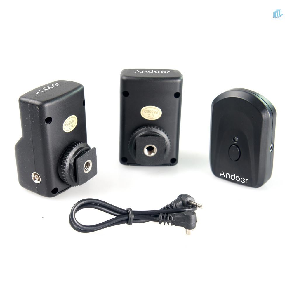 ANDOER Bộ Phát Tín Hiệu Điều Khiển Tốc Độ Radio 16 Kênh 1 / 2 Bộ Phát Sóng Không Dây Thông Dụng