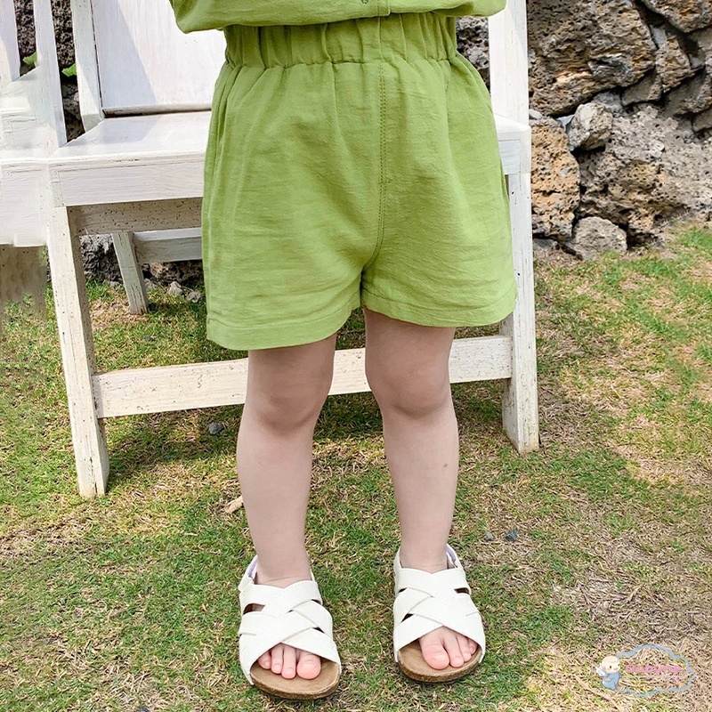 Set Đồ Đi Biển 2 Món Gồm Áo Thun Cotton Nguyên Chất Cài Một Hàng Nút + Quần Ngắn Dáng Rộng Thời Trang Mùa Hè