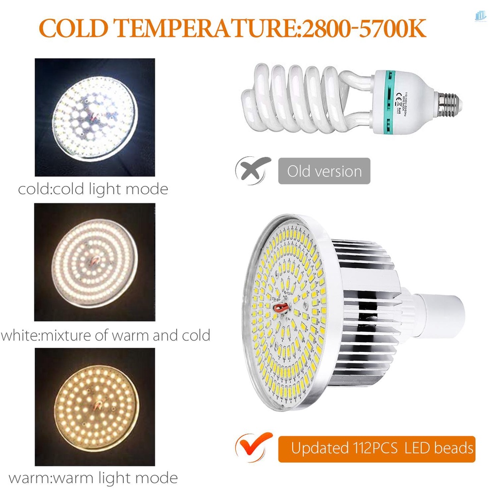 Bộ Hộp Đèn LED Chụp Ảnh Andoer 85W 2800K-5700K * 1 + 50x70cm * 1 + 2M Đứng * 1 + Điều Khiển Từ Xa