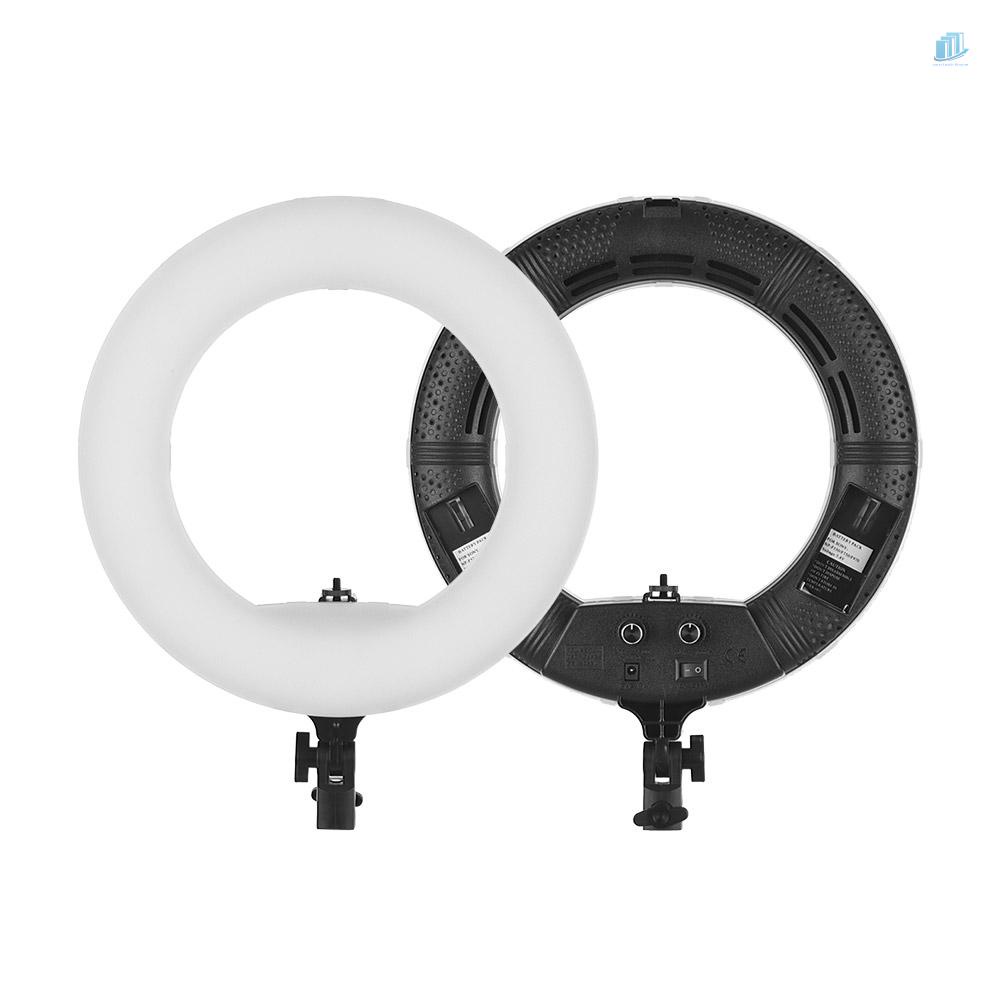 Vòng Đèn LED 192 Bóng 3200K Sang 5500K 38W Màu Đen Chịu Nhiệt Cao Hỗ Trợ Quay Video / Chụp Ảnh / Trang Điểm Điện Thoại