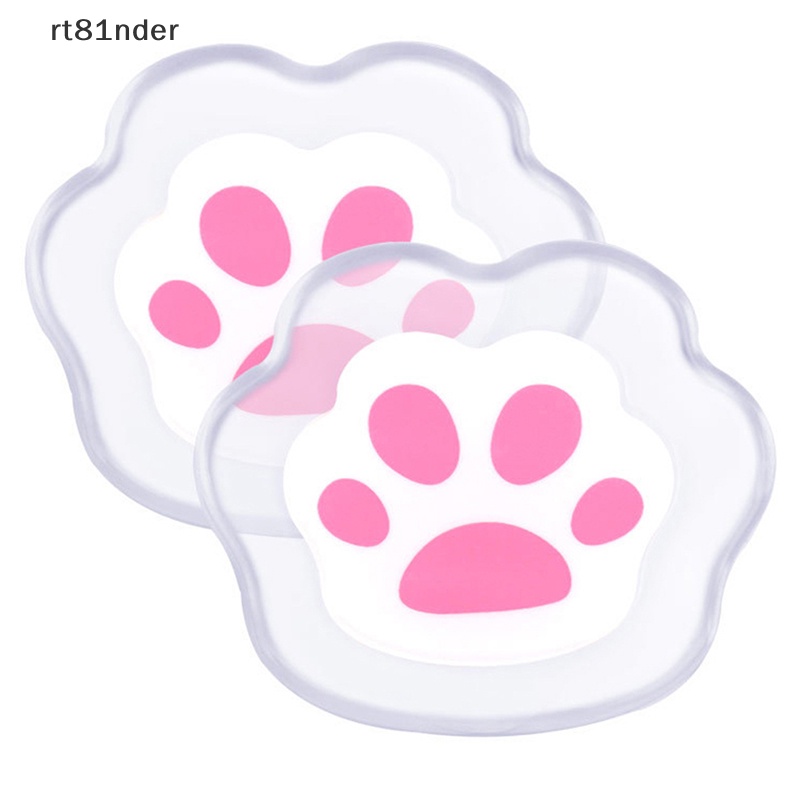 1 Cặp Đệm Lót Giày Cao Gót Hình Dấu Chân Mèo Chống Trượt Giảm Đau