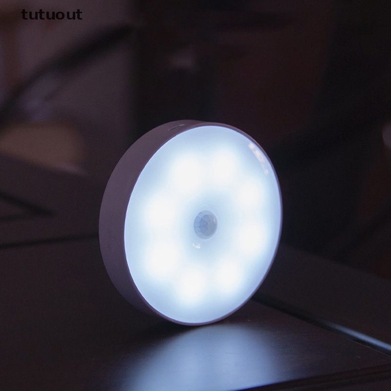 Đèn Ngủ LED Không Dây Cảm Biến Chuyển Động Có Thể Sạc Lại Bằng Cổng USB