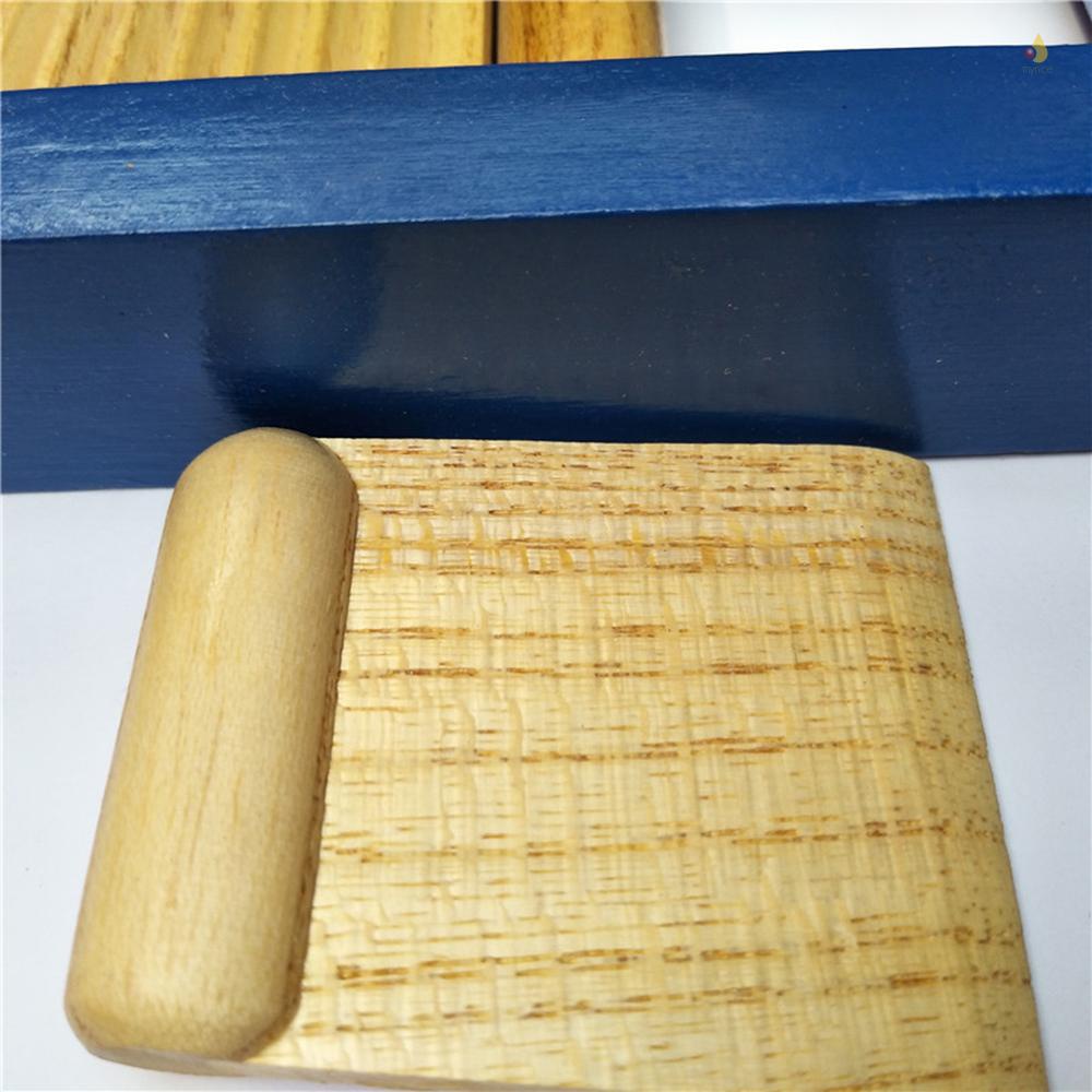 Bộ Nhạc Cụ Gõ Bằng Gỗ Trơn Kèm Dụng Cụ Gõ