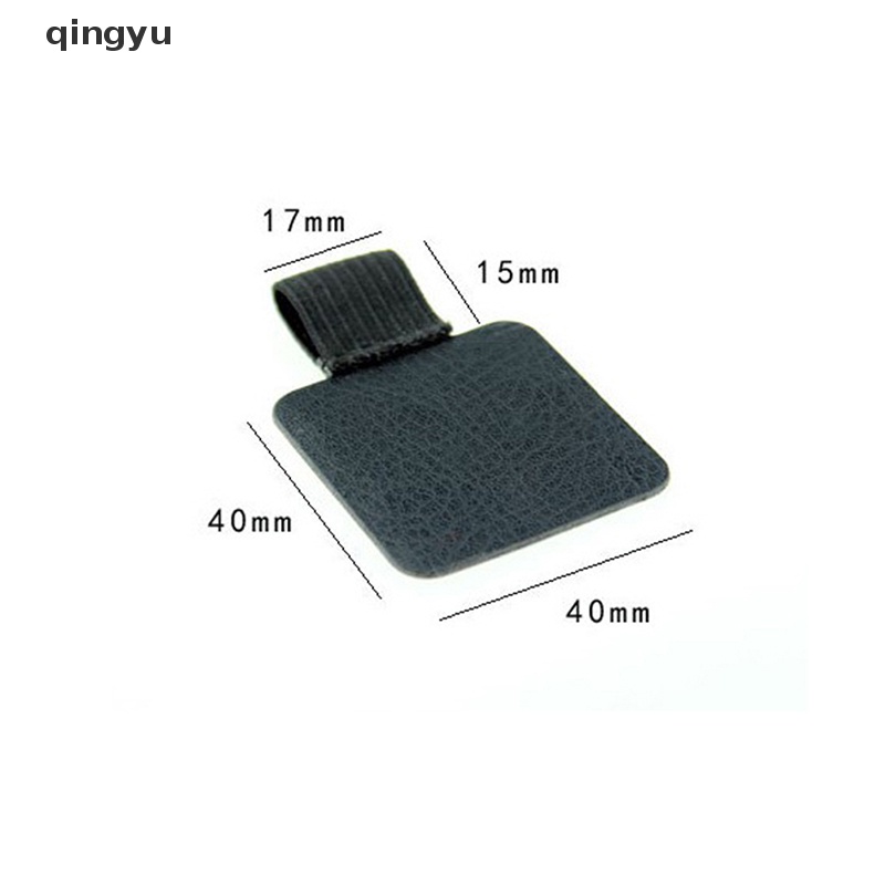 Kẹp Giữ Bút Tự Dính Bằng Da Co Giãn Tiện Dụng