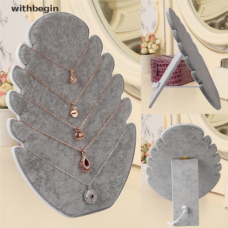 Giá Đỡ Trưng Bày Trang Sức Bằng Nhung Hình Ngọn Lửa Độc Đáo