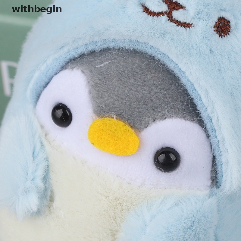1 Móc Khóa Hình Chim Cánh Cụt Nhồi Bông Dễ Thương