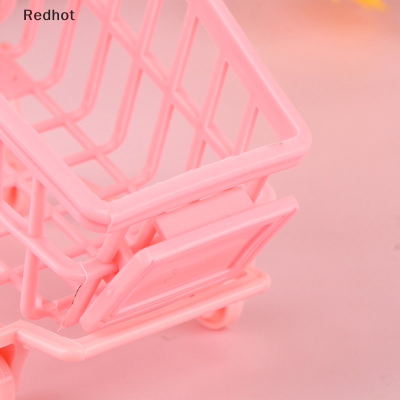 Mô Hình Xe Đẩy Mua Sắm Trang Trí Nhà Búp Bê Tỉ Lệ 1: 12