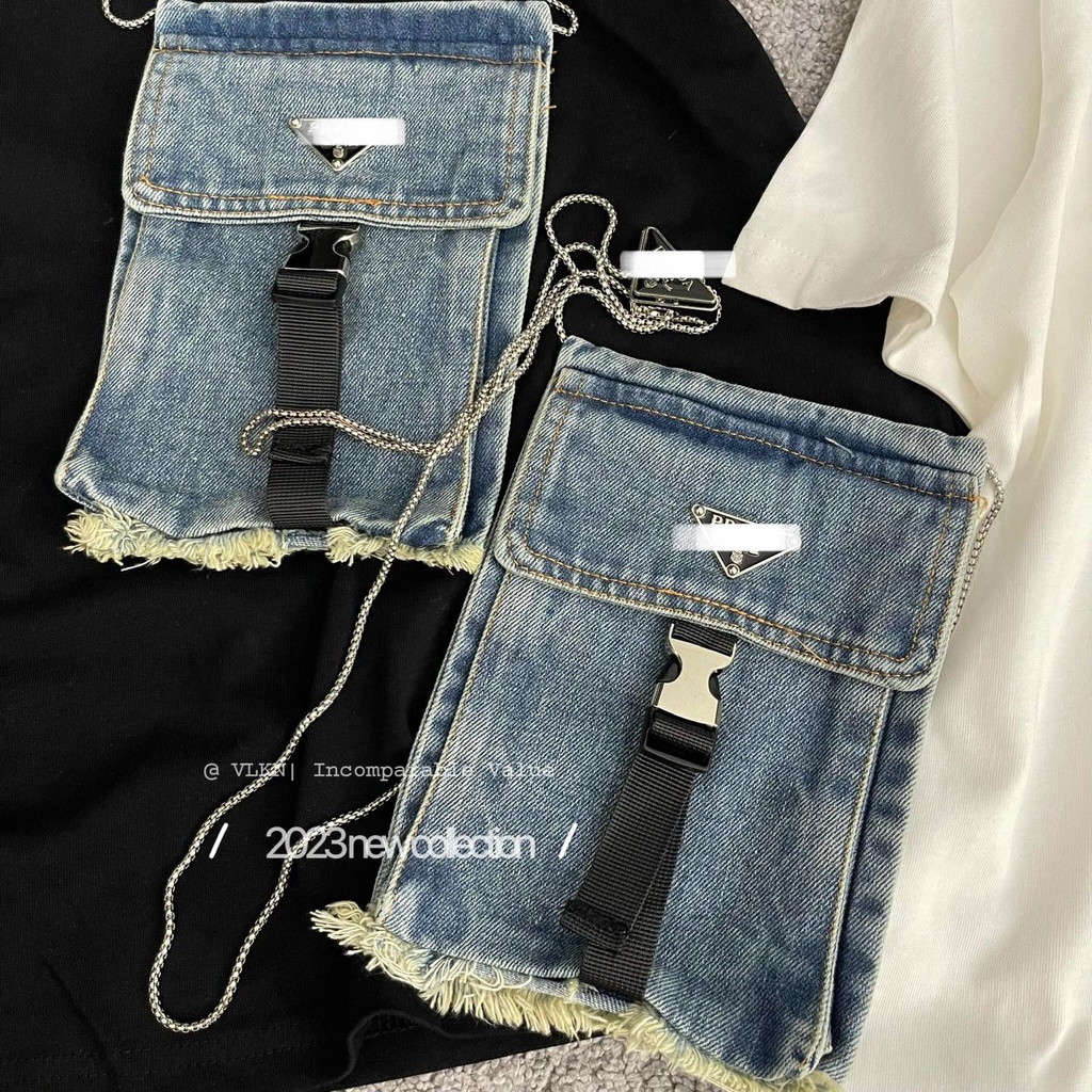 Áo Pra.da kèm túi je.an