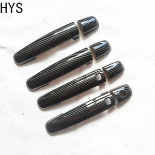 Hys Dành Cho Xe Suzuki Swift Sport RS MK2 2012 2013 2014 2015 Phụ Kiện Tay Nắm Cửa Bao Viền Nhựa Giả Sợi Carbon