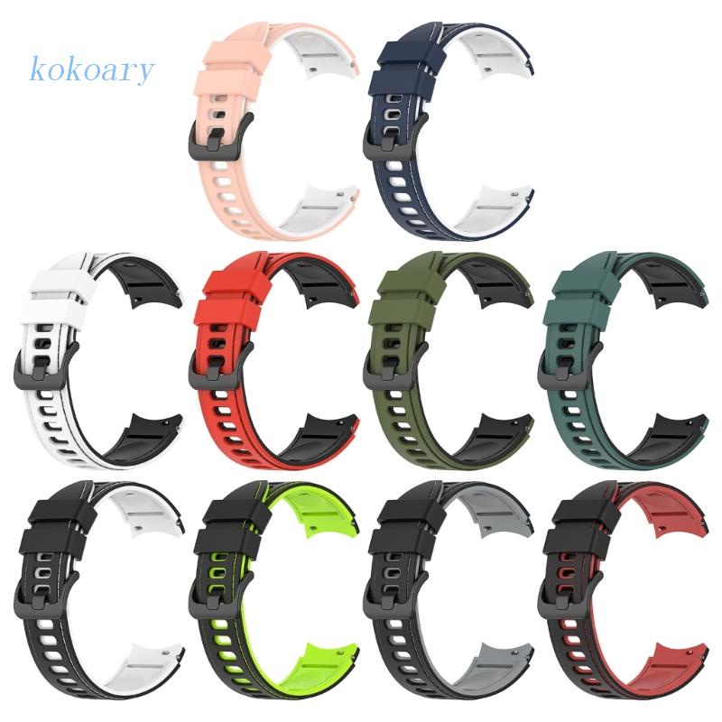 Dây Đeo Silicone Chống Mồ Hôi Cho Đồng Hồ Thông Minh 40mm / 44mm 3 41mm