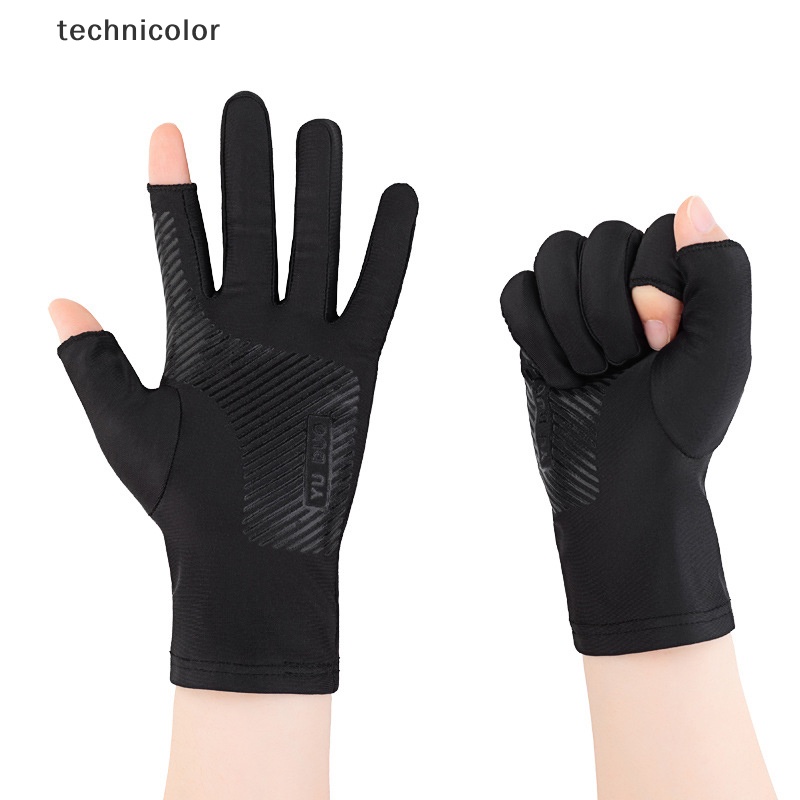 Găng Tay Chống Trượt Bằng Lụa Lạnh Thoáng Khí TYG