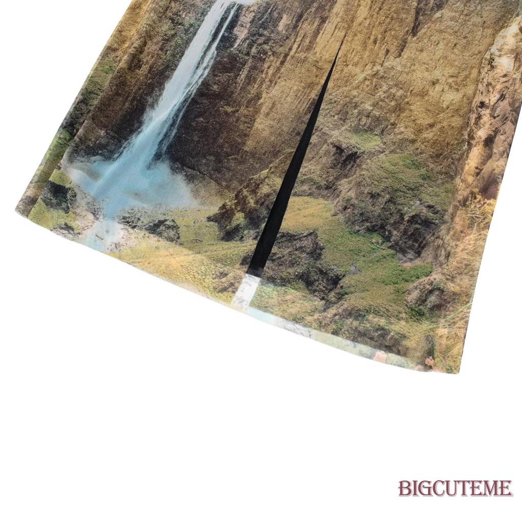 Đầm Ôm Không Tay In Họa Tiết Thời Trang Xuân Hè Cho Nữ