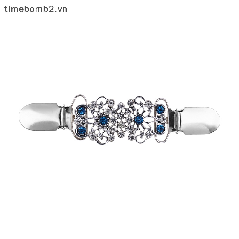 {Timebomb} Kẹp Cài Áo Cardigan Sweater / Khăn Choàng Cổ Hình Chú Vịt Cho Nữ