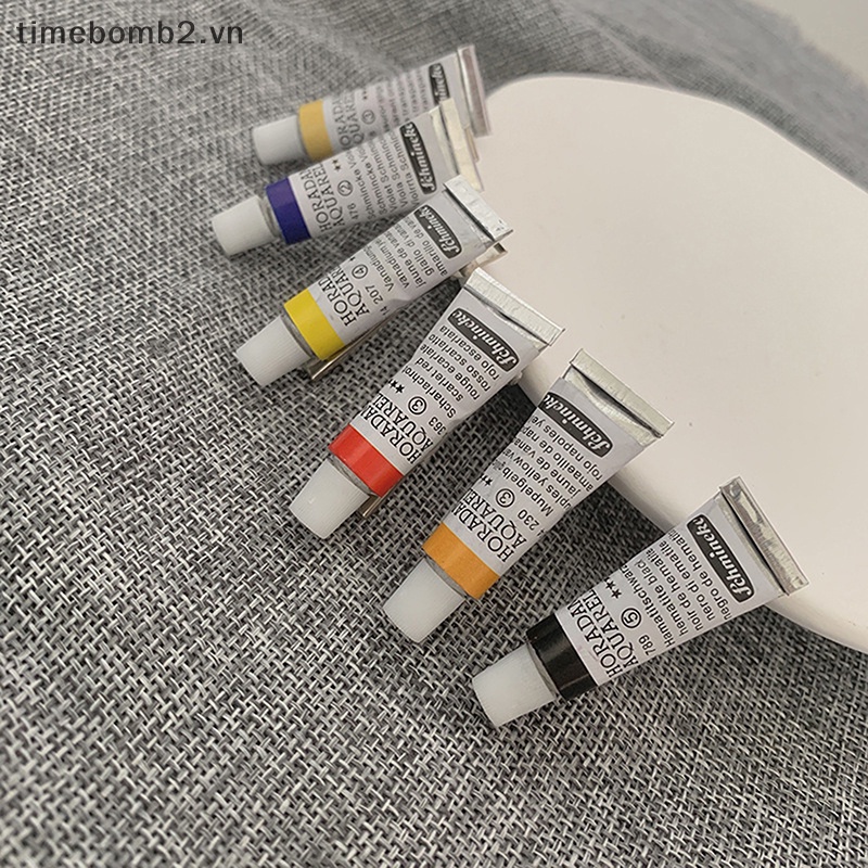 {Timebomb} Kẹp Tóc Mỏ Vịt Màu Nước Sơn Thủ Công Sáng Tạo Vui Nhộn Cho Nữ