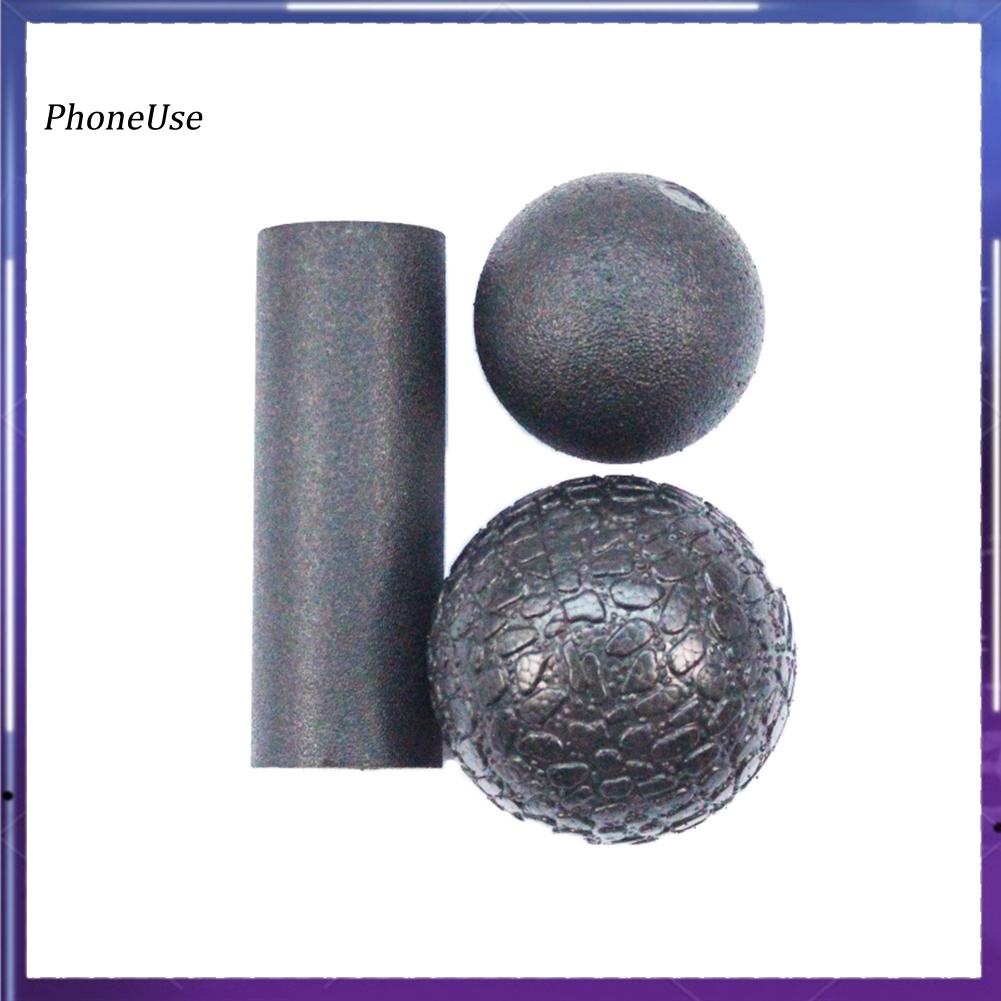 Bóng Lăn Mát Xa Tập Yoga / Pilates Chất Liệu Da PU