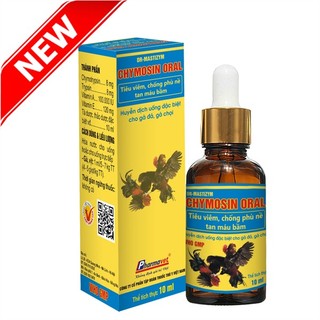 Tiêu viêm, chống phù nề, tan máu bầm chymosin oral 10ml
