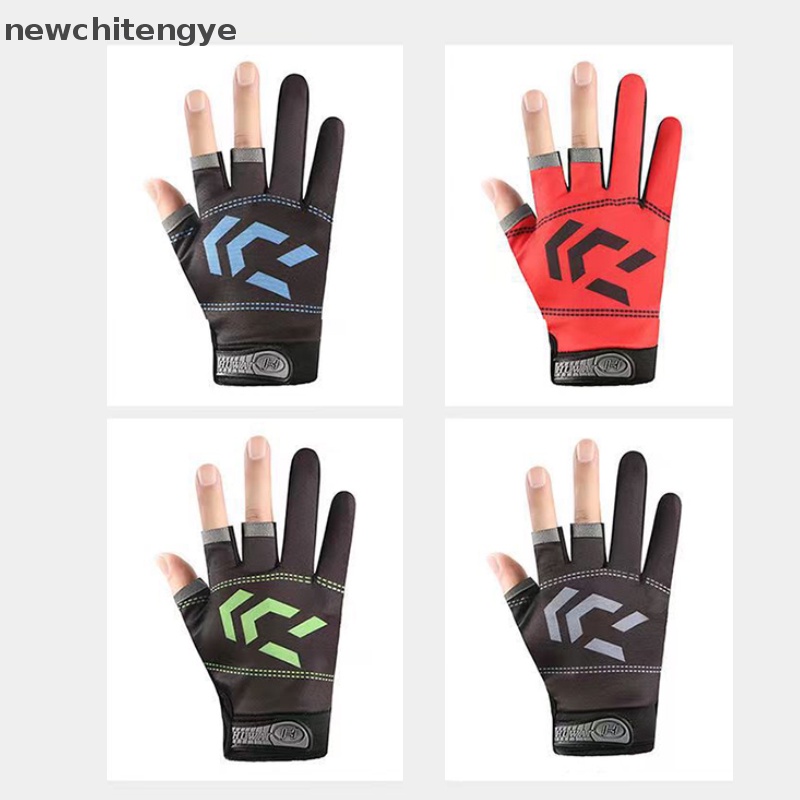 Găng Tay Hở Ngón Chống Trượt Thoáng Khí Cho Nam