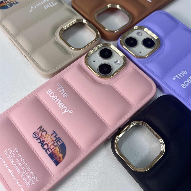 Ốp Điện Thoại Mềm Chống Rơi Hình The North Face 3D Cho iPhone 14 Pro Max iPhone 11 12 13 Pro Max