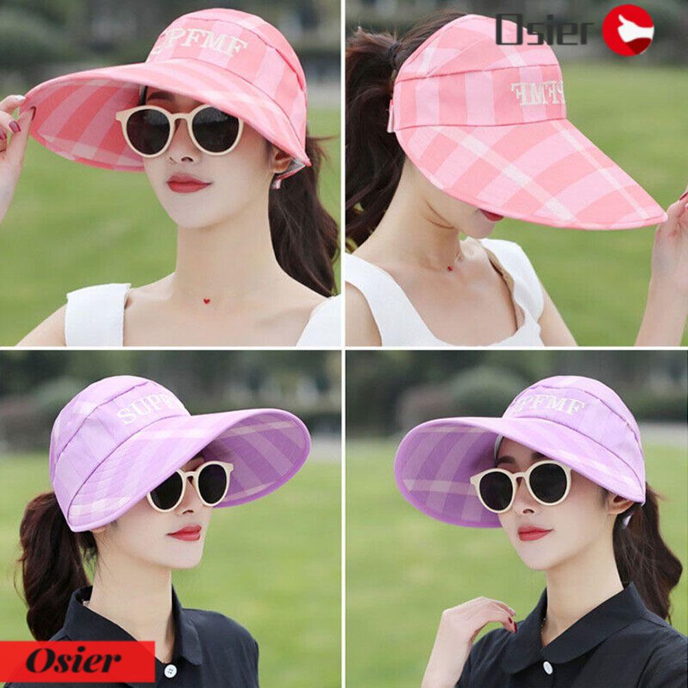 Mũ Rộng Vành Chất Liệu Canvas Thời Trang Đi Biển Mùa Hè Cho Nữ 1