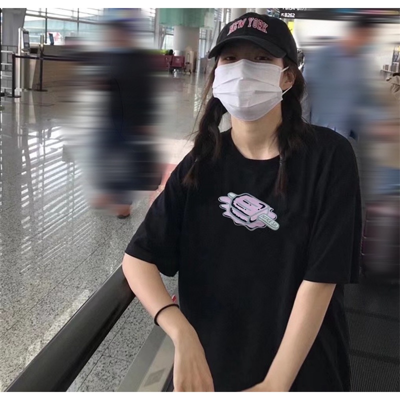 Áo Thun Cotton Nguyên Chất Tay Ngắn In Hình Cây Kem N88 Thời Trang Mới Nhất Phong Cách Unisex Frhdsgwegwe