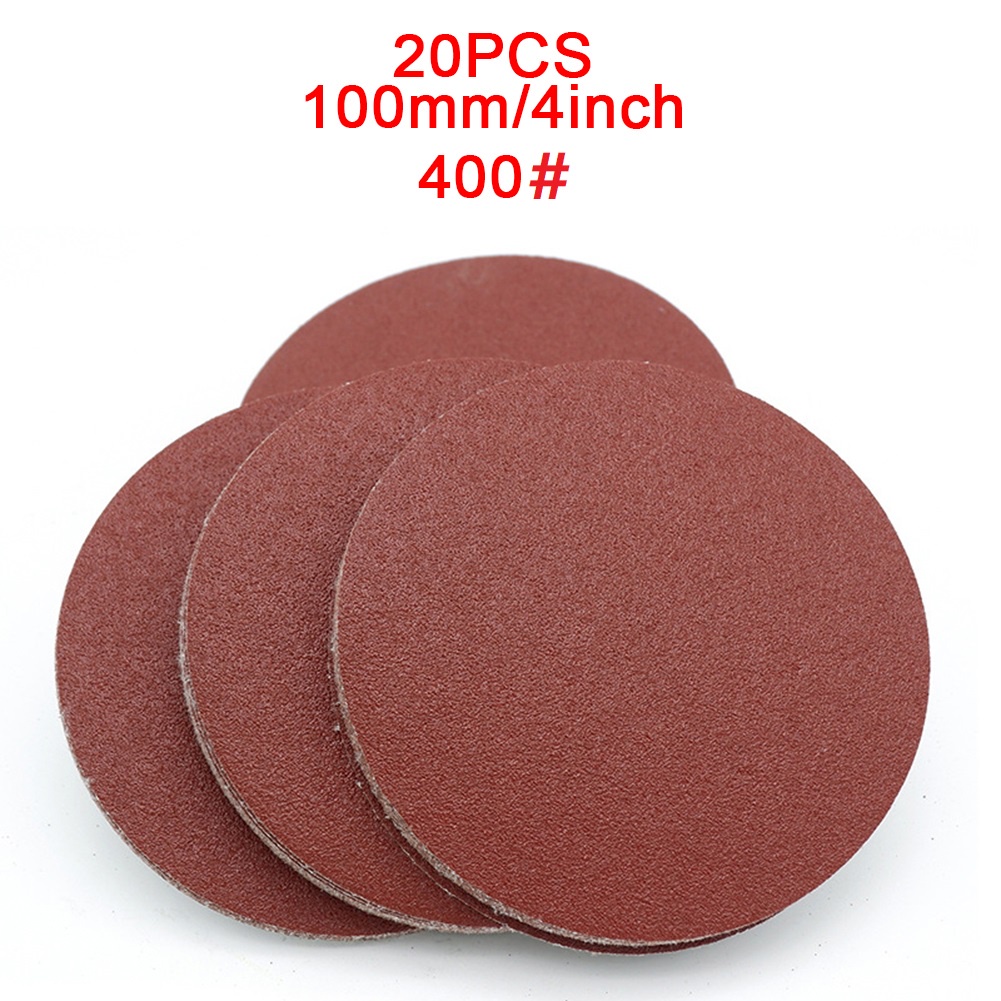 Giấy Nhám 4inch / 100mm 40-2000Grit Loại Bỏ Rỉ Sét Siêu Bền Tiện Dụng Cho Gia Đình